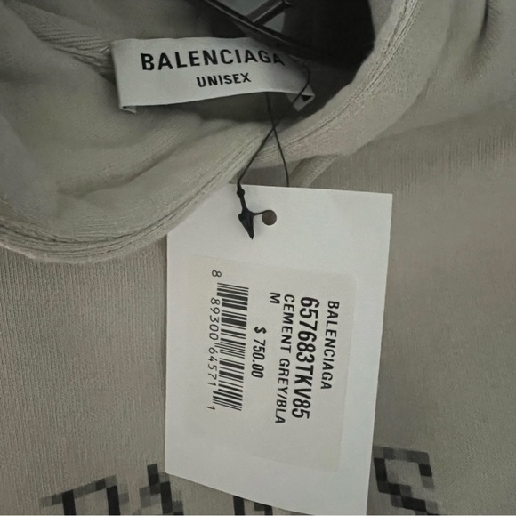 Balenciaga Paris Fashion Hoodie new… - Picture 10 of 10